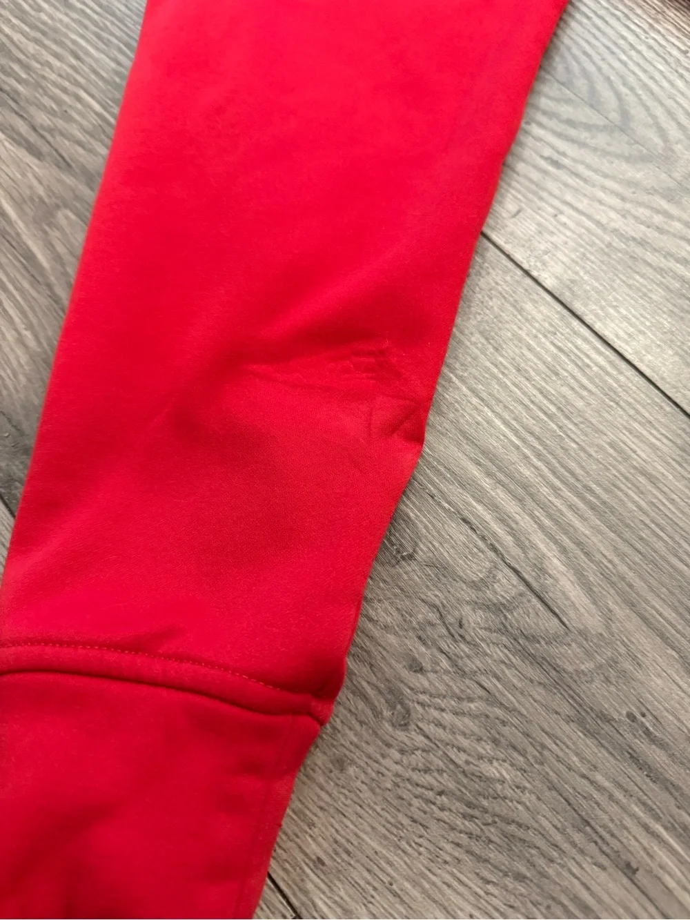 The North Face Red Full Zip Fleece Men’s Size: Small Fleece Jacket